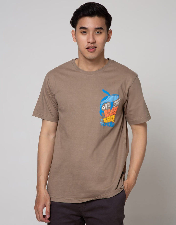 Nevada Short Sleeve Fish Print T-Shirt