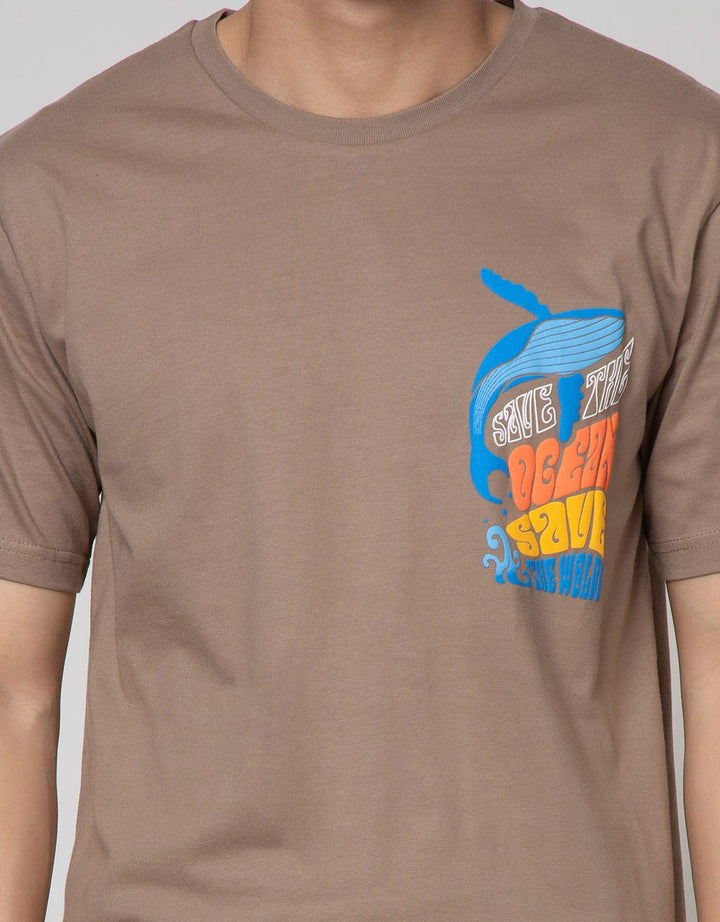 Nevada Short Sleeve Fish Print T-Shirt