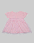 Pipiniko Short Sleeve Midi Dress Knit Combi Tile Amour