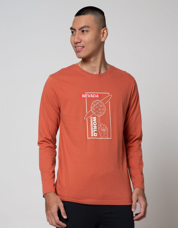 Nevada Long Sleeve T-Shirt Print World