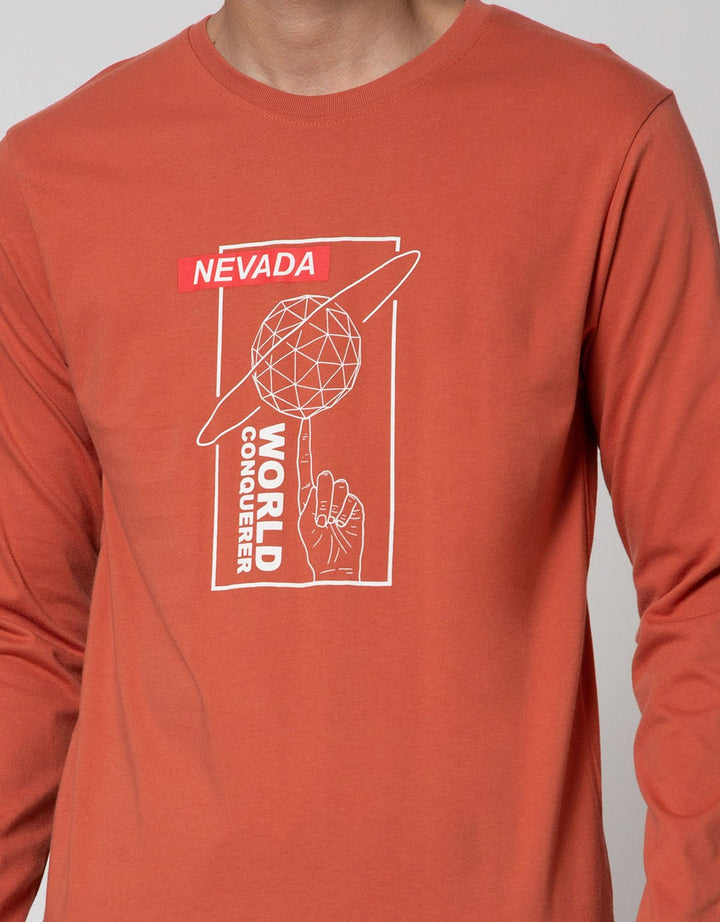 Nevada Long Sleeve T-Shirt Print World