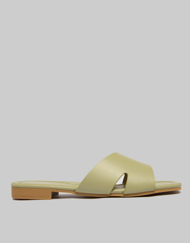 Nevada Slip On Wave Strap Sandal Wanita