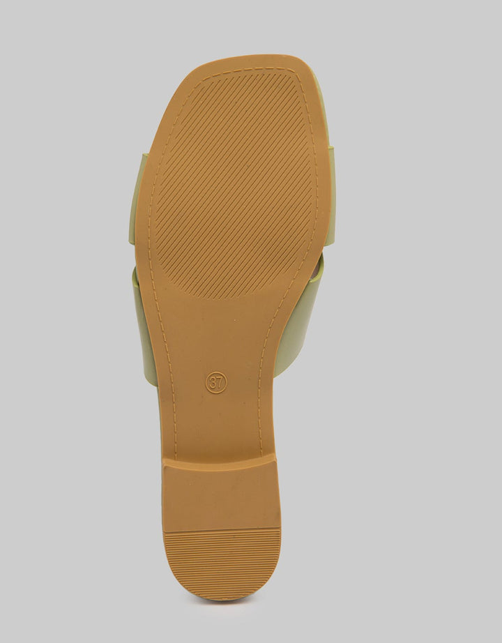 Nevada Slip On Wave Strap Sandal Wanita