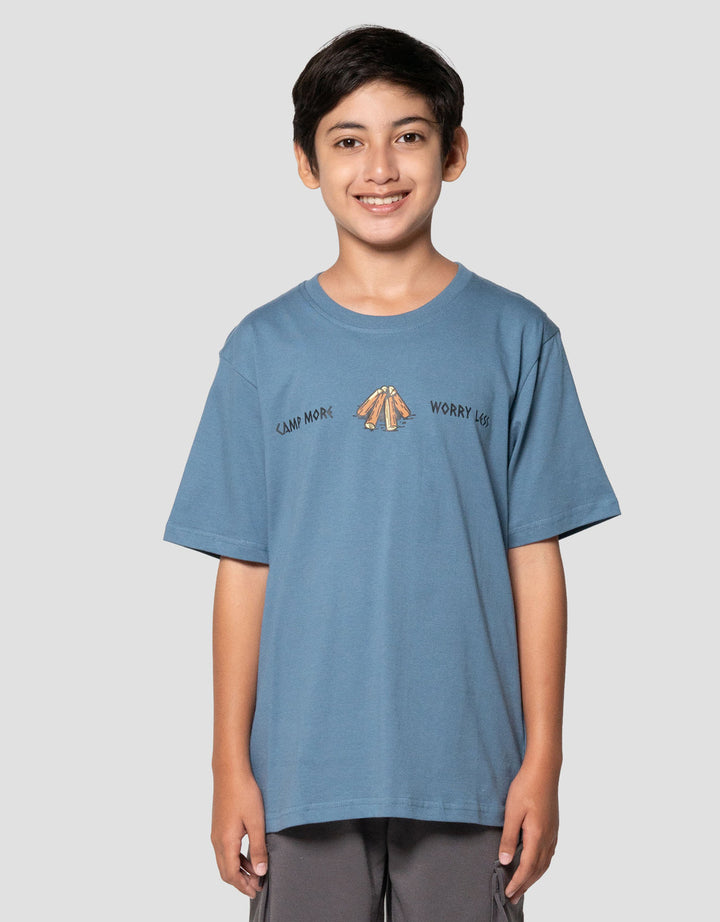 Nevada Double Sided Print Roar Kaos Anak Laki-laki