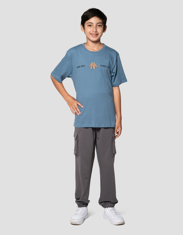 Nevada Double Sided Print Roar Kaos Anak Laki-laki