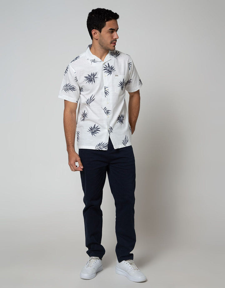 Nevada Short Sleeve Shirt Print Plant