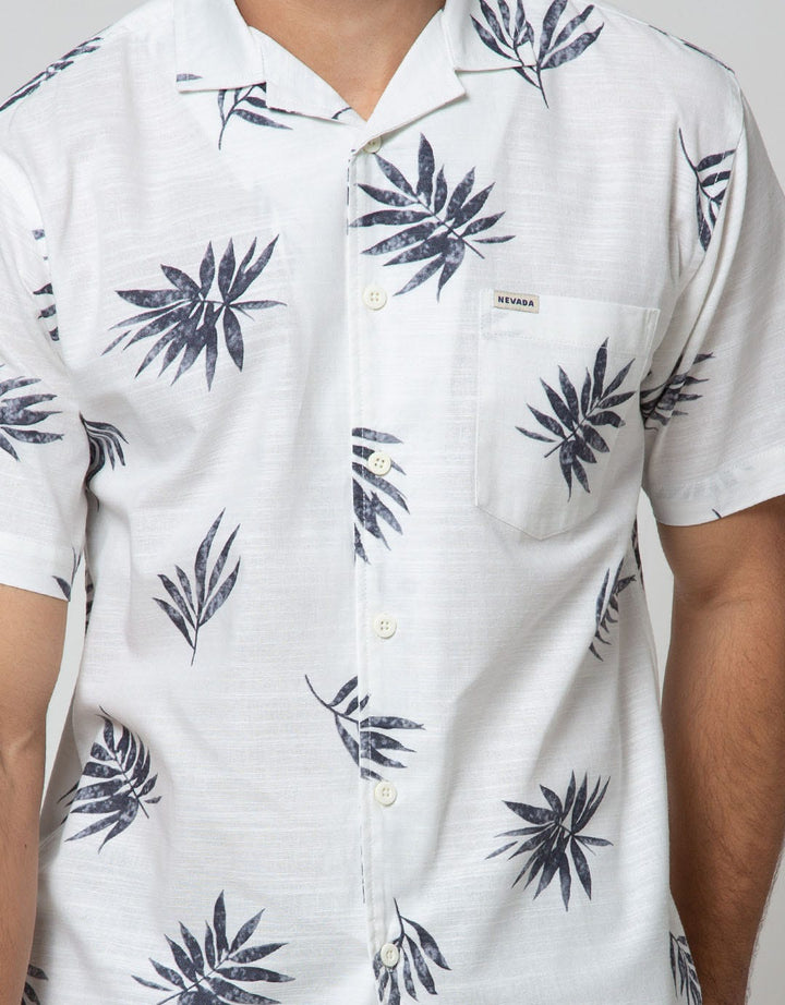 Nevada Short Sleeve Shirt Print Plant