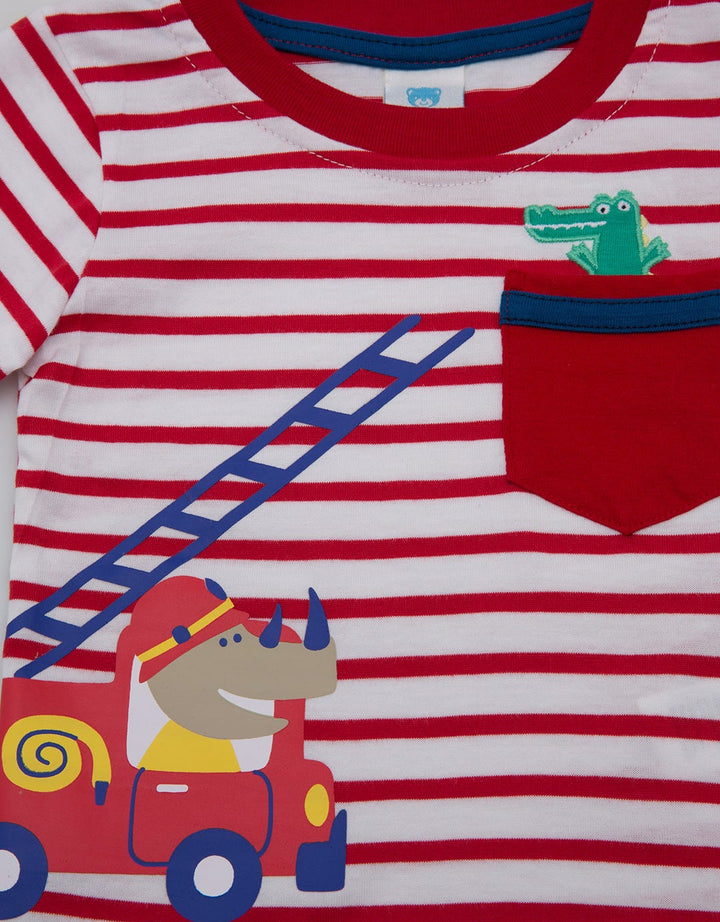 Pipiniko Short Sleeve T-Shirt Rhinos