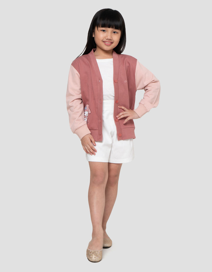 Character My Melody Cardigan Anak Perempuan