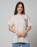 Nevada Short Sleeve T-Shirt Long Tee Oversized Floral Sunshine