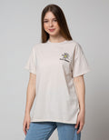 Nevada Short Sleeve T-Shirt Long Tee Oversized Floral Sunshine