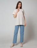 Nevada Short Sleeve T-Shirt Long Tee Oversized Floral Sunshine