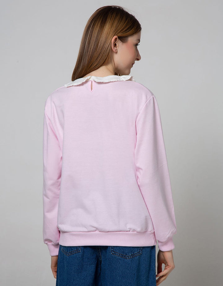 Nevada Sweatshirt Solid Peter Pan Colar Big Ideas