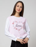 Nevada Sweatshirt Floral Love