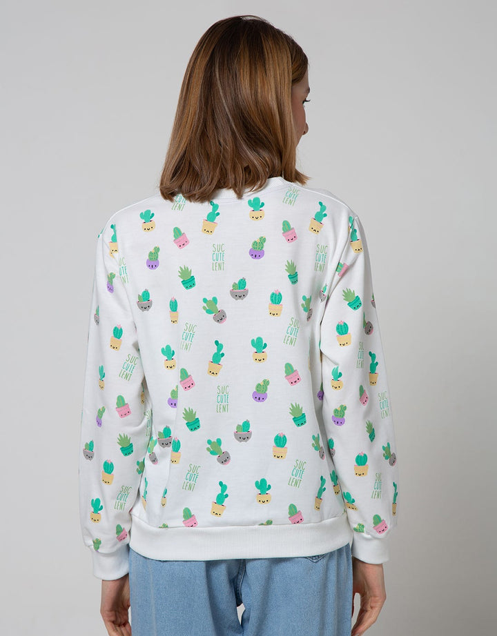 Nevada Sweatshirt Print Cactus