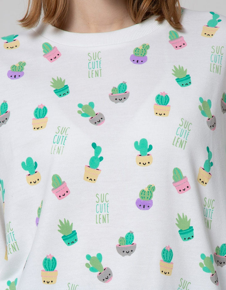 Nevada Sweatshirt Print Cactus