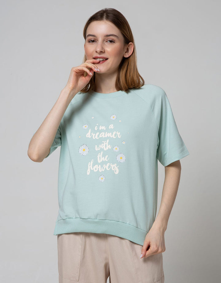 Nevada Sweatshirt Ss Sld Terry I Am A Dreamer With The Flow