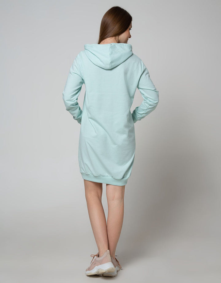 Nevada Long Sleeve Midi Dress Floral Everlasting