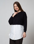 Nevada Long Sleeve Midi Dress Comb