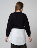 Nevada Long Sleeve Midi Dress Comb