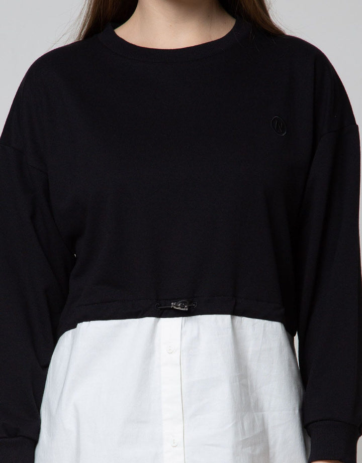 Nevada Long Sleeve Midi Dress Comb