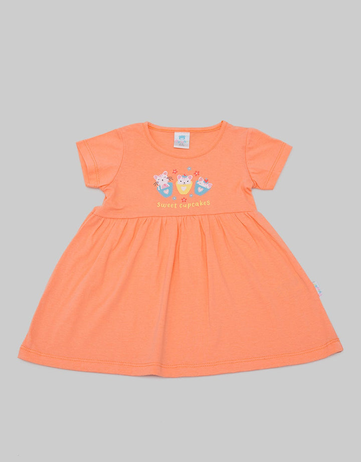 Pipiniko Short Sleeve Midi Dress Multipack Cat In Cup