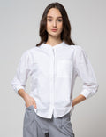Details Long Sleeve Blouse 78 Open Placket