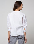 Details Long Sleeve Blouse 78 Open Placket