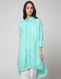 Details Tunic 78 Sleeves Assymetric And Back Opening