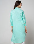 Details Tunic 78 Sleeves Assymetric And Back Opening