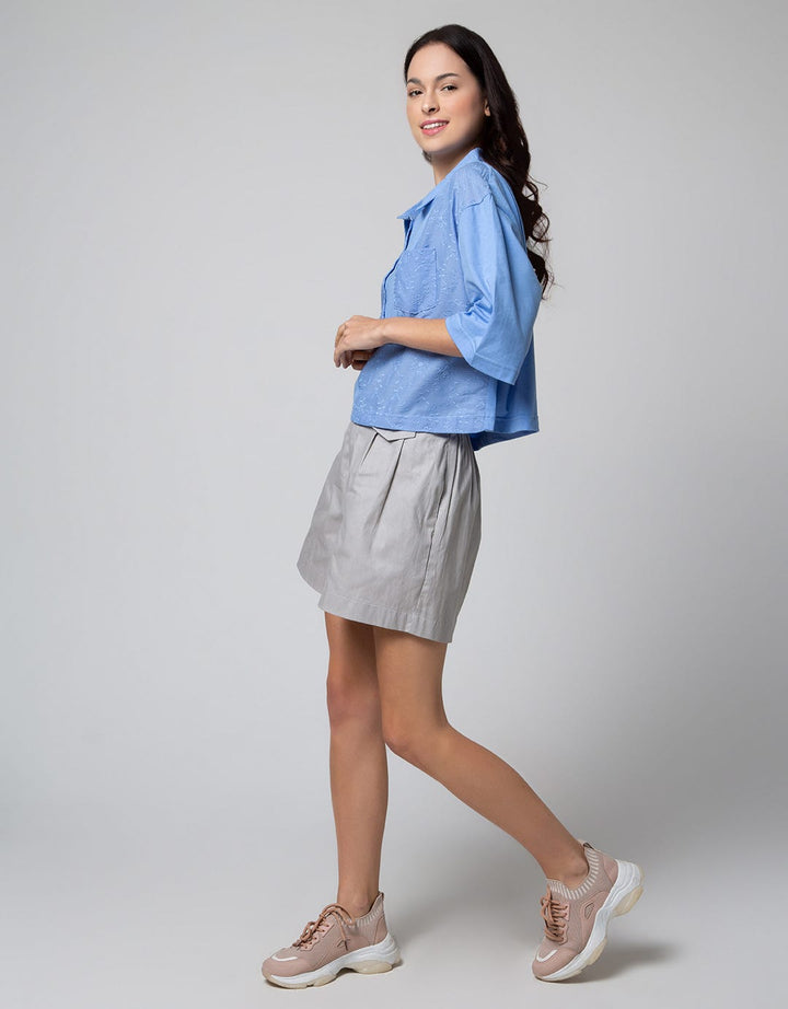 Details Combi Embro Blouse Wanita
