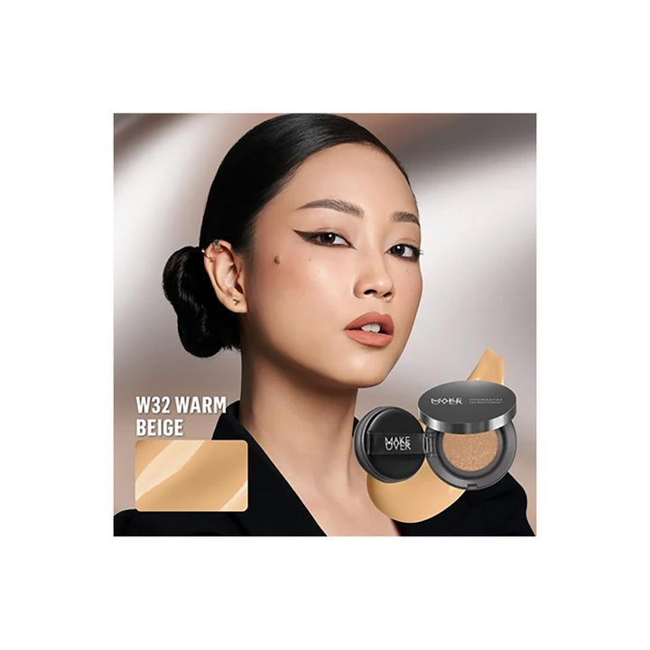 Make Over Hydrastay Lite Glow Cushion 15 g W32 Warm Beige