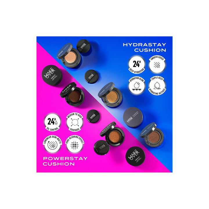 Make Over Powerstay Demi-Matte Cover Cushion 15 g W32 Warm Beige