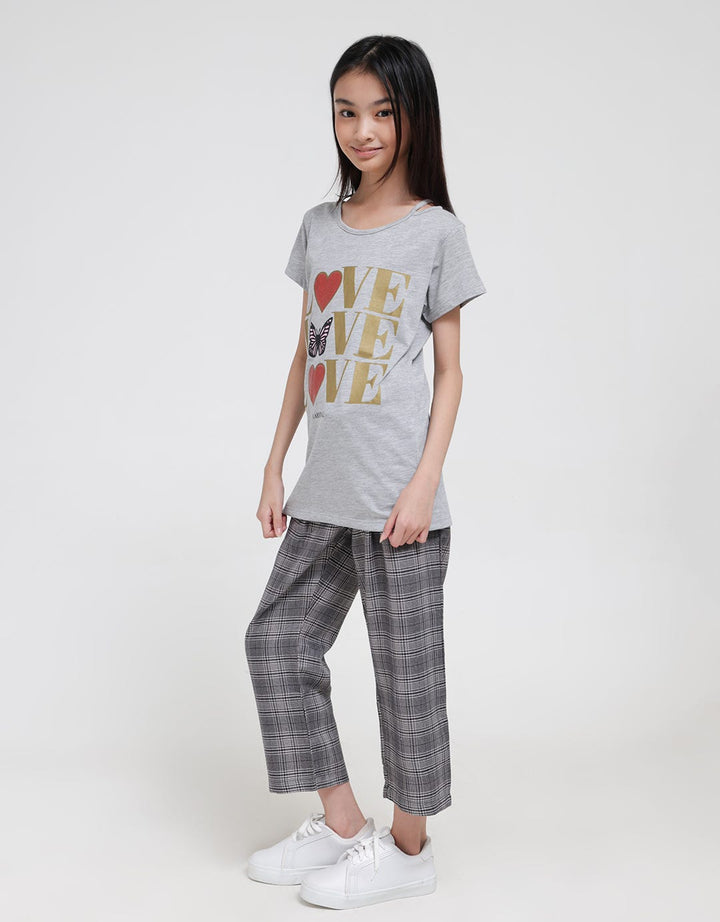 Cardinal Kids Girl Kaos Print Love