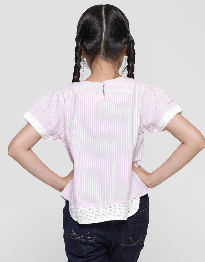 Cardinal Kids Girl Stripe Look Blouse Anak Perempuan