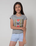 Cardinal Kids Girl Love Butterfly T-Shirt