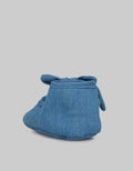 Pipiniko Newborn Shoes Denim Polkadot