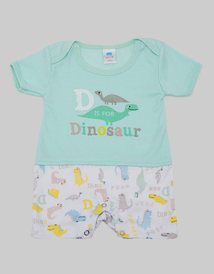 Pipiniko Short Jumpsuit Romper Short Dinosaur