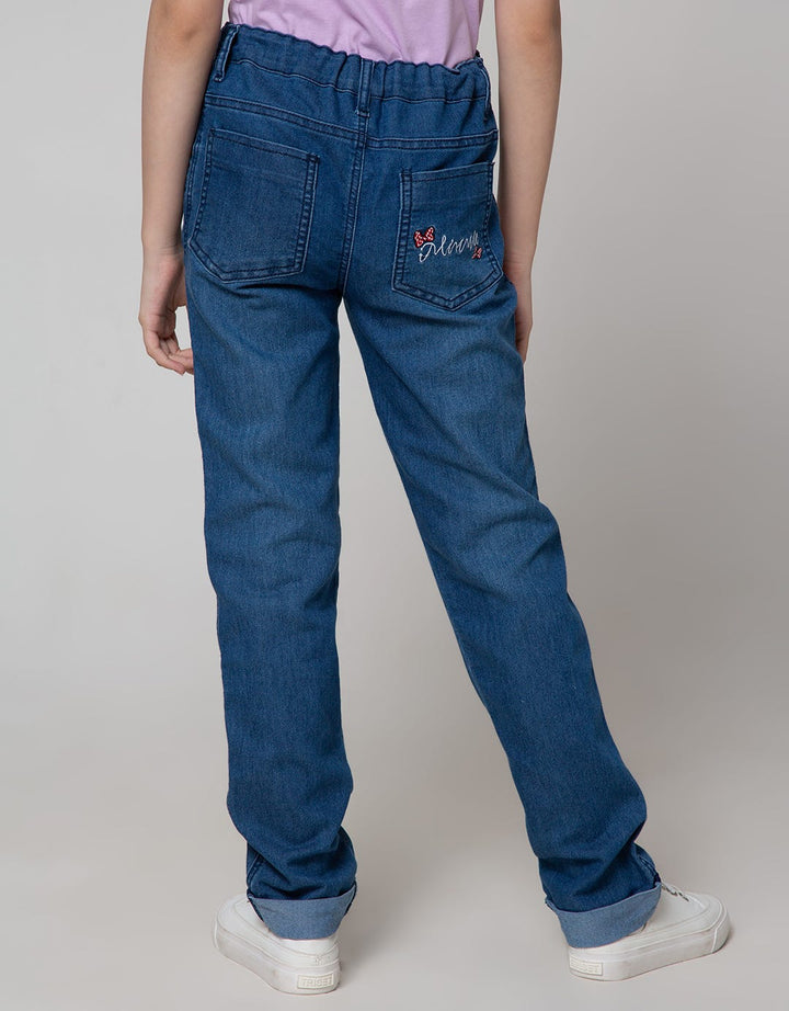 Disney Denim Patches Minnie Jeans