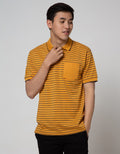 Nevada Short Sleeve Polo Shirt Jersey Stripe With Pocket