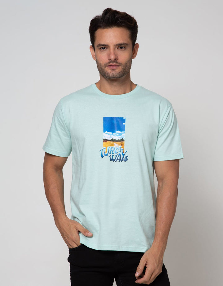 Nevada Short Sleeve T-Shirt Print Turn Ways