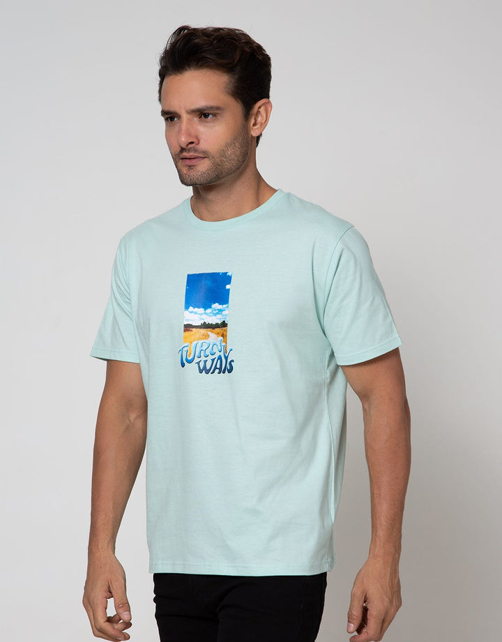 Nevada Short Sleeve T-Shirt Print Turn Ways