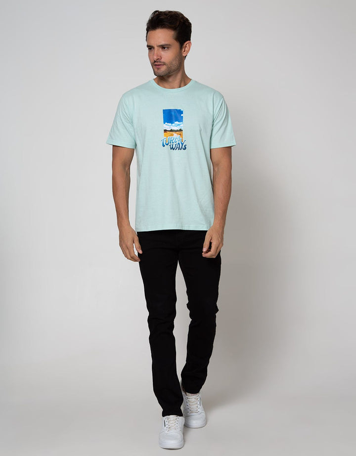 Nevada Short Sleeve T-Shirt Print Turn Ways