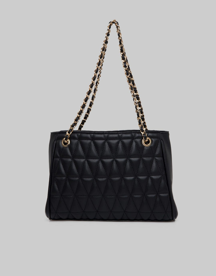Connexion Shoulder Bag Quilted Texture Pepper1