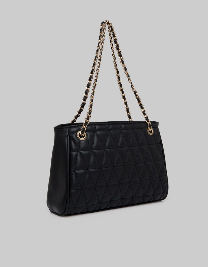 Connexion Shoulder Bag Quilted Texture Pepper1