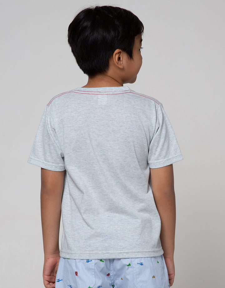 Little M Short Sleeve T-Shirt Multipack 2 Pack Shark