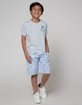 Little M Short Sleeve T-Shirt Multipack 2 Pack Shark