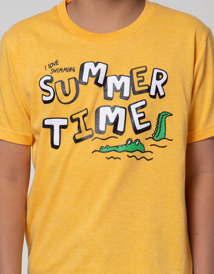 Little M Short Sleeve T-Shirt Multipack 2 Pack Alligator