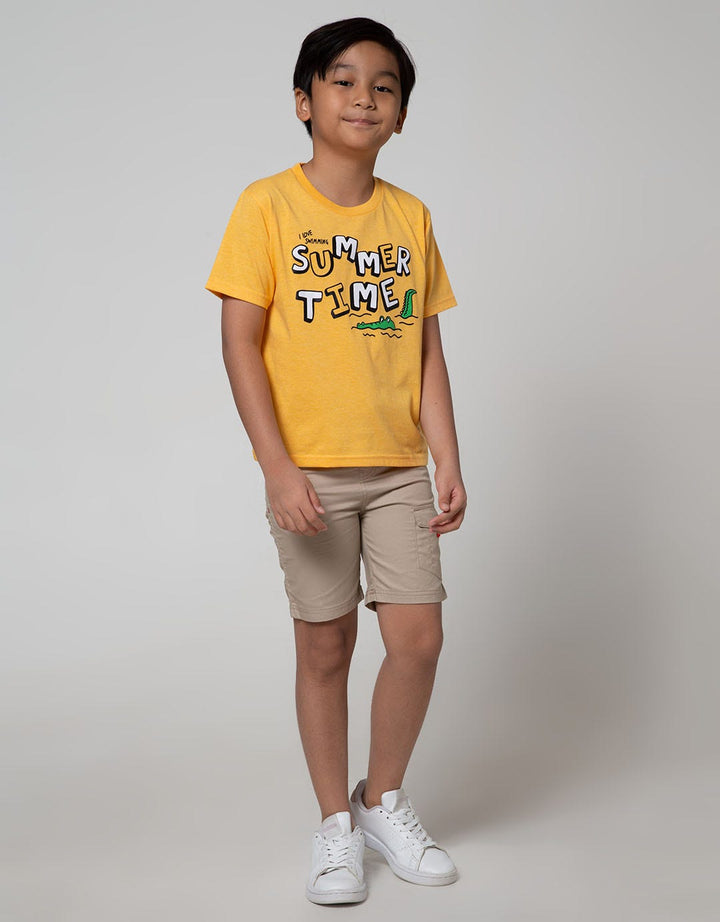 Little M Short Sleeve T-Shirt Multipack 2 Pack Alligator