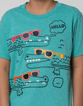Little M Short Sleeve T-Shirt Multipack 2 Pack Alligator